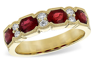 G208-29526: LDS WED RG 1.66 RUBY 1.84 TGW (5x4MM RUBY)