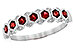 G208-35872: LDS WED RG .52 RUBY .59 TGW