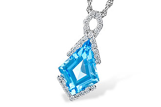 G291-02190: NECK 2.40 BLUE TOPAZ 2.53 TGW