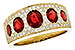 G291-04026: LDS WED RG 1.60 TW RUBY 2.00 TGW
