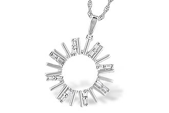 G291-04972: NECK .14 TW BAGUETTES