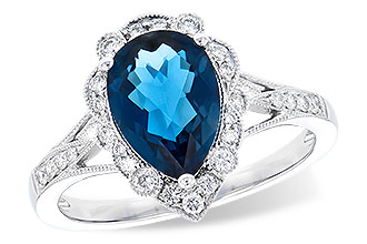 G291-06808: LDS RG 2.25 LONDON BLUE TOPAZ 2.47 TGW (10x7 PS)