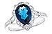 G291-06808: LDS RG 2.25 LONDON BLUE TOPAZ 2.47 TGW (10x7 PS)