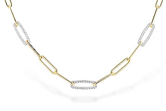 G291-91363: NECKLACE .75 TW (17 INCHES)
