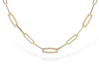 G291-91363: NECKLACE .75 TW (17 INCHES)