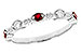 G291-93181: LDS WED RG .14 TW RUBY .23 TGW