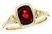 G291-94972: LDS RG 1.52 GARNET 1.58 TGW (8x6MM GAR)