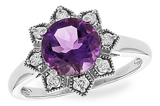 G291-95908: LDS RG 1.70 AMETHYST 1.84 TGW (8MM RD)