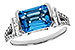 G291-97672: LDS RG 2.64 BLUE TOPAZ 3.00 TGW (9x7MM BT)