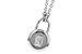 G291-97690: NECKLACE .19 EMERALD CUT (18")