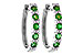 G291-98617: EARR .72 EMERALD .90 TGW