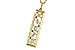 G291-99481: NECKLACE .85 TW FANCY CUT DIAMONDS