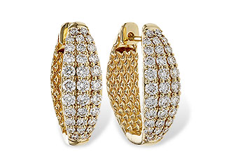 G292-85826: EARRINGS 1.50 TW