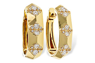 G292-88590: EARRINGS .50 TW