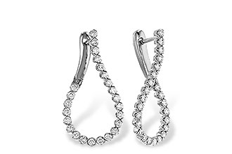 G292-88599: EARRINGS 1.00 TW