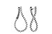 G292-88599: EARRINGS 1.00 TW