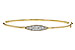 G292-89463: BANGLE .25 TW