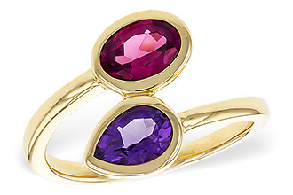 G292-90381: LDS RG 1.48 TW SEMI-PRECIOUS (AMY,RHODOLITE)