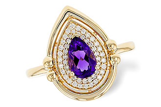 G293-73144: LDS RG .70 AMETHYST .86 TGW (8x5MM AMY)