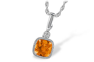 H201-98608: NECK .68 CITRINE .70 TGW