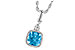 H204-70408: NECK 1.03 BLUE TOPAZ 1.05 TGW