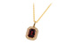 H205-56817: NECK 1.93 GARNET 2.04 TGW