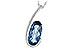 H207-37726: NECK 4.48 LONDON BLUE TOPAZ 4.60 TGW