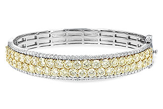 H207-39481: BANGLE 8.17 YELLOW DIA 9.64 TW