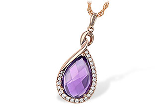 H207-44999: NECK 3.91 AMETHYST 4.10 TGW