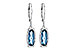 H208-33126: EARR 2.10 LONDON BLUE TOPAZ 2.28 TGW