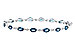 H208-33181: BRACELET 7.20 LONDON BLUE TOPAZ 7.36 TGW