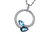 H208-34044: NECK 1.22 BLUE TOPAZ 1.40 TGW