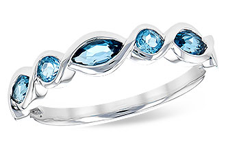 H291-03144: LDS RG .60 TW BLUE TOPAZ