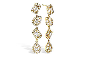 H291-04026: EARR .12 TW BAGUETTES .70 TW