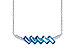 H291-07708: NECK .75 LONDON BLUE TOPAZ .80 TGW