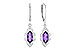 H291-08553: EARR .92 TW AMETHYST 1.07 TGW