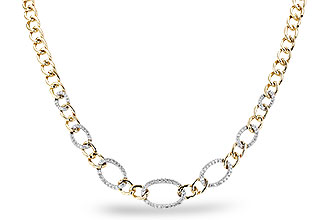 H291-92253: NECKLACE 1.15 TW (17")