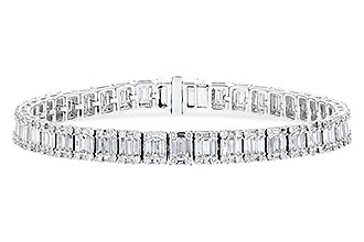 H291-93153: BRACELET 2.72 TW BAGUETTES 4.10 TW