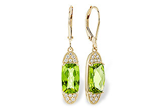 H291-94035: EARR 3.82 TW PERIDOT 4.00 TGW