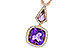 H291-94926: NECK 1.80 TW AMETHYST 1.96 TGW