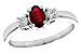 H291-99517: LDS RG .43 RUBY .57 TGW