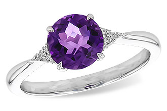 H291-99526: LDS RG 1.28 AMETHYST 1.30 TGW (7MM RD)