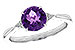 H291-99526: LDS RG 1.28 AMETHYST 1.30 TGW (7MM RD)