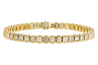 H292-82253: BRACELET 2.30 TW BAGUETTE (7")