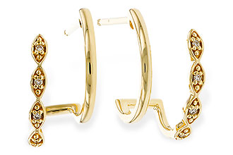 H292-85835: EARRINGS .03 TW