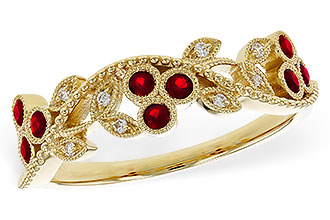 H292-90372: LDS DIA RG .22 RUBY TW .28 TGW