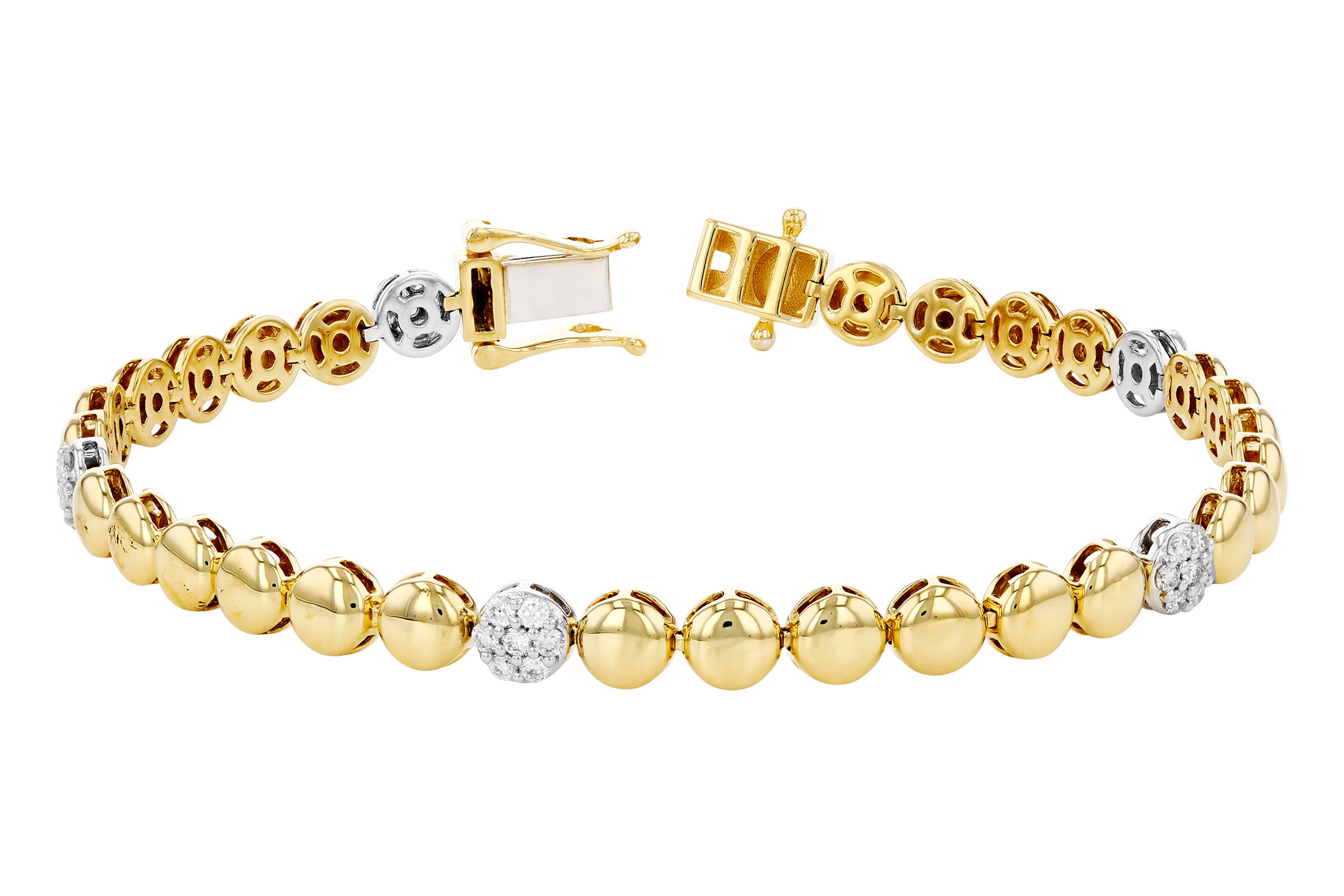 H293-74072: BRACELET .50 TW (7")