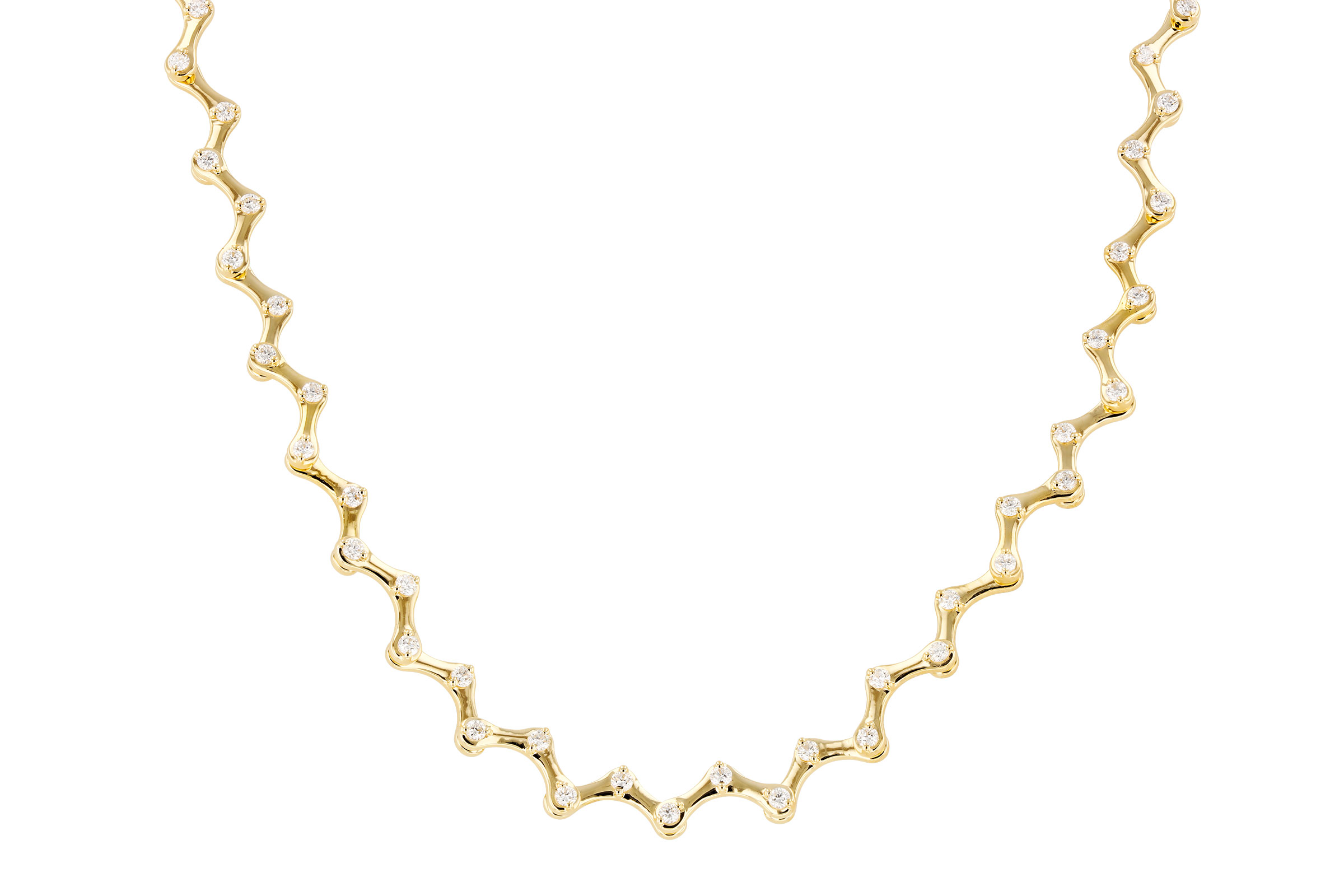 H293-74935: NECKLACE 1.00 TW (18")