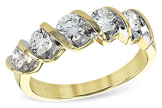 K111-05908: LDS WED RG 1.00CT TW