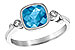 K204-70408: LDS RG 1.66 BLUE TOPAZ 1.71 TGW